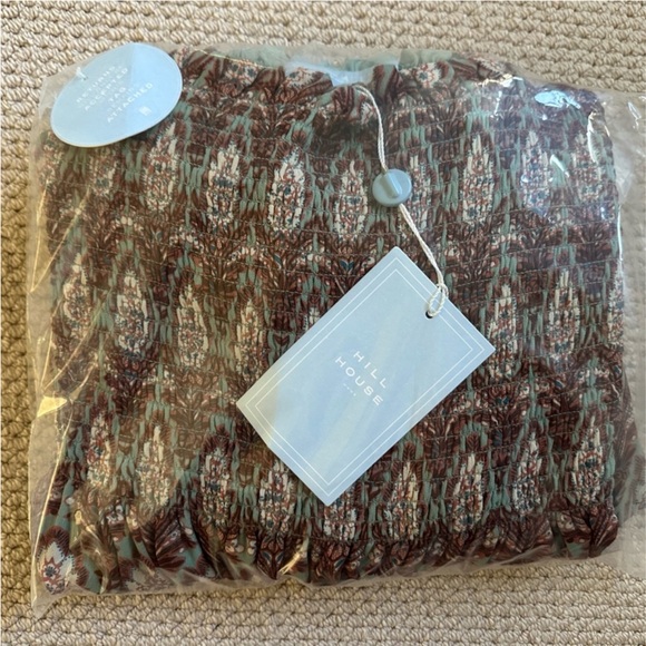 NEW Hill House Ribbon Ellie Nap dress. Pinecone Sage. M. NWT. - Picture 8 of 9